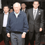 Lee Kuan Yew Stays At Sofitel Galaxy Nanjing