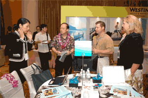 Starwood Hotels And Resorts Holds Expo In China