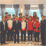 中国女足球队下榻重庆长都假日酒店