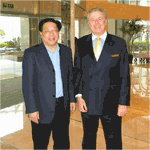 全国劳模包起帆下榻富豪金丰酒店