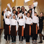 北京同心实验小学学生在北京希尔顿酒店参与社会实践