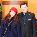 中国台湾知名女歌手温岚下榻西安喜来登大酒店
